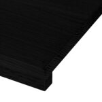 vidaXL Okenný parapet 2 ks tmavohnedá 80x30x2 cm dubový masív – Obrázok 8
