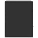 vidaXL Nástenná nočná skrinka čierne 40x31x39,5 cm – Obrázok 6