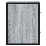 vidaXL Nástenný nočný stolík sivá sonoma 40x31x39,5 cm – Obrázok 6