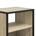 vidaXL Nástenný nočný stolík dub sonoma 40x31x39,5 cm – Obrázok 9