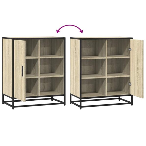 vidaXL Komoda dub sonoma 62x35x76 cm kompozitné drevo – Obrázok 8