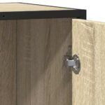 vidaXL Komoda dub sonoma 62x35x76 cm kompozitné drevo – Obrázok 9