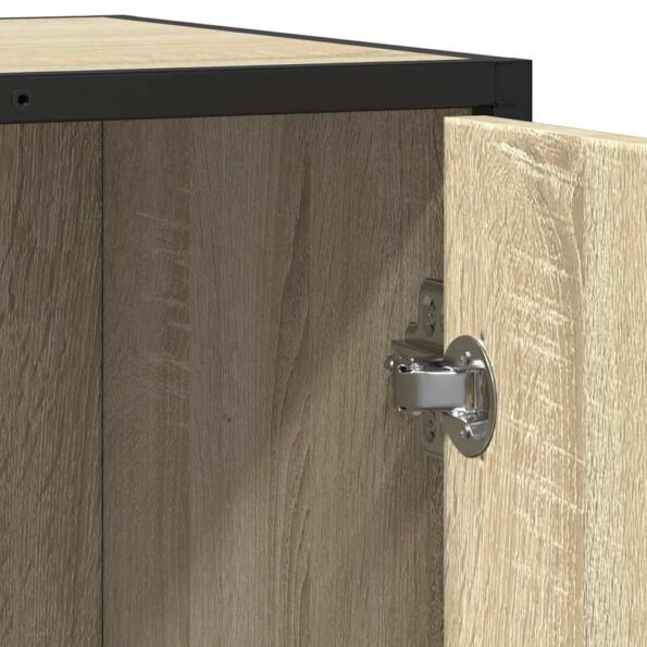 vidaXL Komoda dub sonoma 62x35x76 cm kompozitné drevo – Obrázok 9