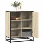 vidaXL Komoda dub sonoma 62x35x76 cm kompozitné drevo