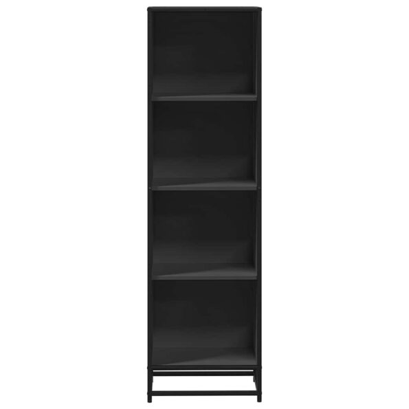 VXL8721102841835_g_en_hd_2.jpg vidaXL Knižnica, čierna 40x35x139 cm, kompozitné drevo – Obrázok 4