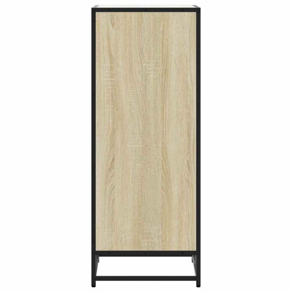 vidaXL Regál na topánky dub sonoma 48x38x97,5 cm spracované drevo – Obrázok 6