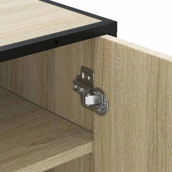 vidaXL Regál na topánky dub sonoma 48x38x97,5 cm spracované drevo – Obrázok 9