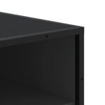 vidaXL Regál na topánky čierna 48x38x97,5 cm spracované drevo – Obrázok 7