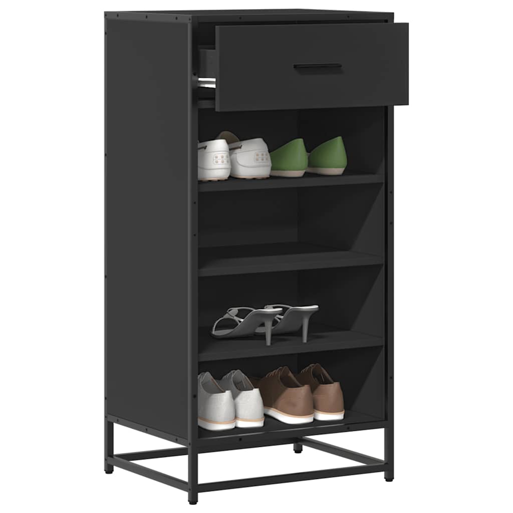 VXL8721102842689_m_en_hd_1.jpg vidaXL Regál na topánky čierna 48x38x97,5 cm spracované drevo – Obrázok 1