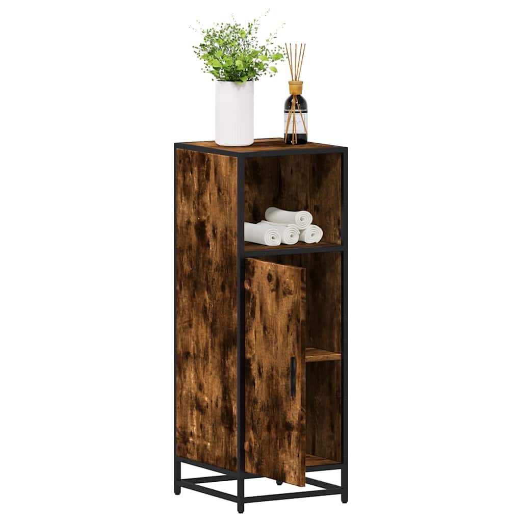 VXL8721102843006_m_en_hd_1.jpg vidaXL Kúpeľňová skrinka dymový dub 35x37,5x100 cm kompozitné drevo – Obrázok 1