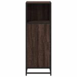 vidaXL Kúpeľňová skrinka hnedý dub 35x37,5x100 cm kompozitné drevo – Obrázok 5