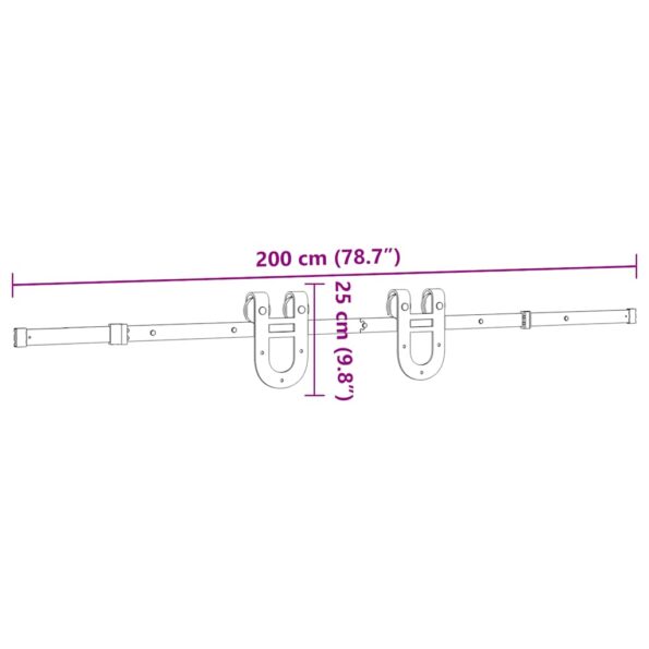 VXL8721102849329_g_en_hd_10.jpg vidaXL Kovanie na posuvné dvere čierne 200 cm oceľové – Obrázok 12