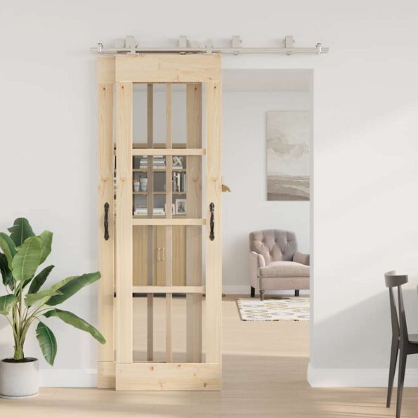 VXL8721102857607_g_en_hd_1.jpg vidaXL Kovanie na posuvné dvere 183 cm, nehrdzavejúca oceľ, strieborné – Obrázok 3