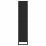 vidaXL Knižnica čierna 60x35x170,5 cm kompozitné drevo – Obrázok 5