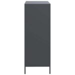 vidaXL Vysoká skrinka antracit 68x39x101,5cm oceľ – Obrázok 6