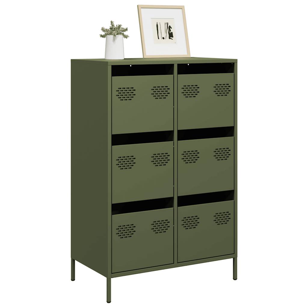 VXL8721102929816_m_en_hd_1.jpg vidaXL Vysoká skrinka olivovozelená 68x39x101,5 cm oceľ – Obrázok 1