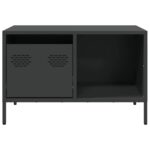vidaXL Konferenčný stolík čierny 68,5x50x43,5 cm oceľ – Obrázok 6