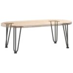 vidaXL Nohy stola vlásenky 4 ks antracitový 30 cm pevná oceľ – Obrázok 8