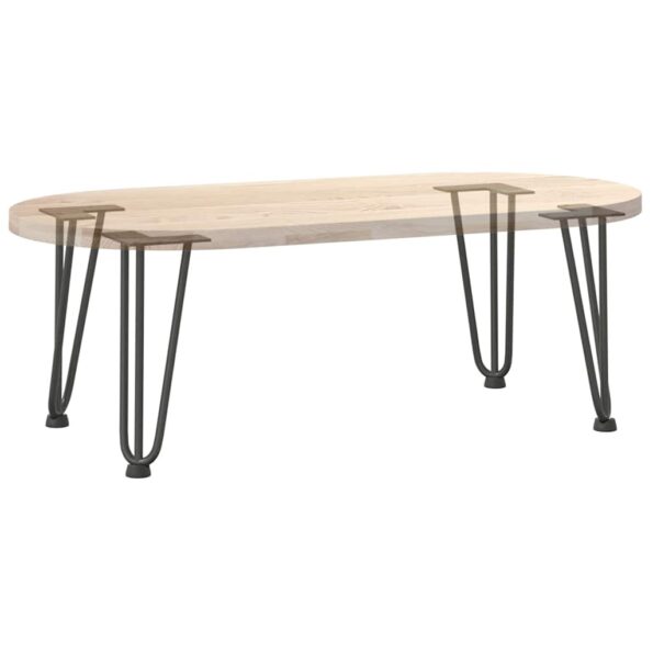 vidaXL Nohy stola vlásenky 4 ks antracitový 30 cm pevná oceľ – Obrázok 8