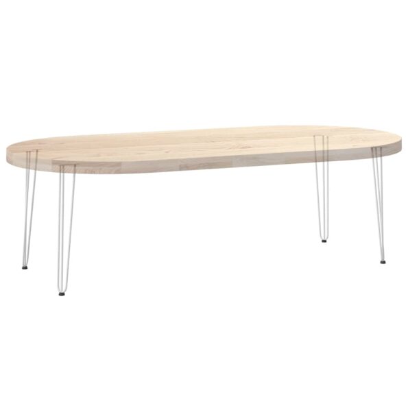 vidaXL Nohy stola vlásenky 4 ks biela 72 cm pevná oceľ – Obrázok 8