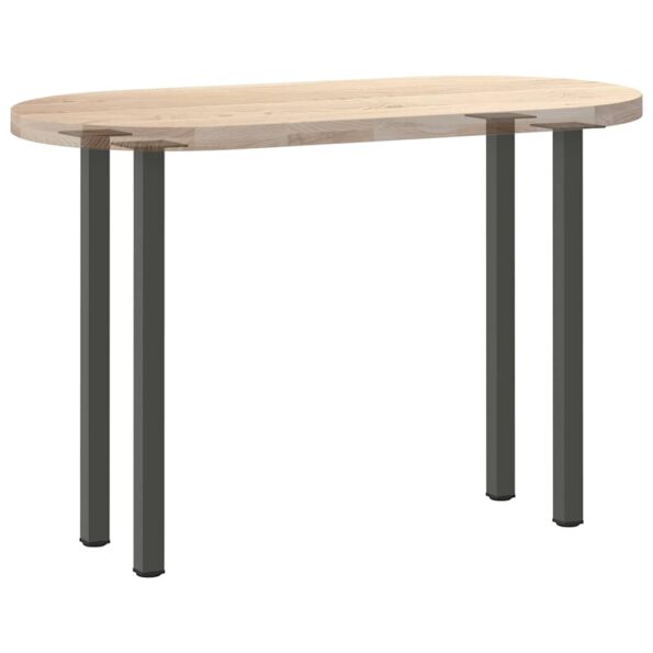 vidaXL Stolové nohy na konferenčný stolík 4 ks antracitový 72-74 cm – Obrázok 8