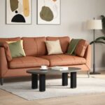 vidaXL Nohy konferenčného stolíka 4 ks čierne 30-32 cm oceľové – Obrázok 3