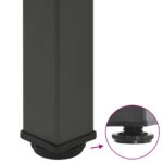 vidaXL Nohy ku konferenčnému stolíku 4 ks antracitové 30-32 cm oceľové – Obrázok 9