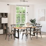 vidaXL Stolové nohy na konferenčný stolík v tvare U 2 ks čierny oceľ – Obrázok 2