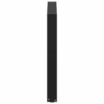 vidaXL Nohy k jedálenskému stolu v tvare U, 3 ks, čierne, 80 x (72-73) cm, oceľové – Obrázok 6