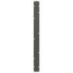 vidaXL Nohy k jedálenskému stolu v tvare U, 3 ks, antracitové, 100 x (72-73) cm, oceľ – Obrázok 7