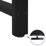 vidaXL Nohy na konferenčný stolík, čierne, 2 ks, 40 x (30-31) cm, oceľové – Obrázok 8