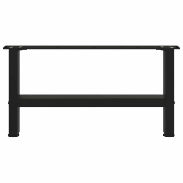 vidaXL Stolové nohy na konferenčný stolík čierny 2 ks 60x(30-31) cm – Obrázok 4