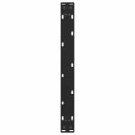 vidaXL Nohy konferenčného stolíka, čierne, 2 ks, 70 x (30-31) cm, oceľové – Obrázok 6