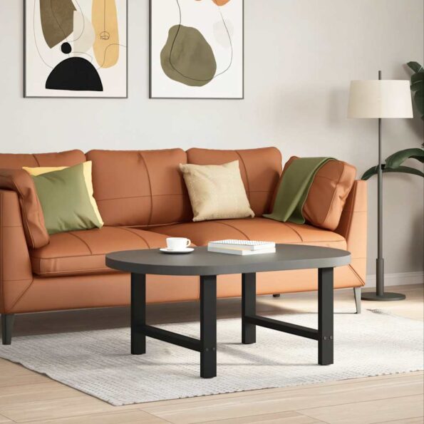 vidaXL Stolové nohy na konferenčný stolík čierny 2 ks oceľ – Obrázok 2