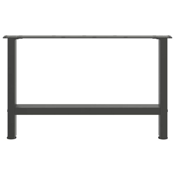 vidaXL Stolové nohy na konferenčný stolík antracitový 2 ks oceľ – Obrázok 5
