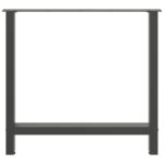 vidaXL Stolové nohy na konferenčný stolík antracitový 2 ks oceľ – Obrázok 5