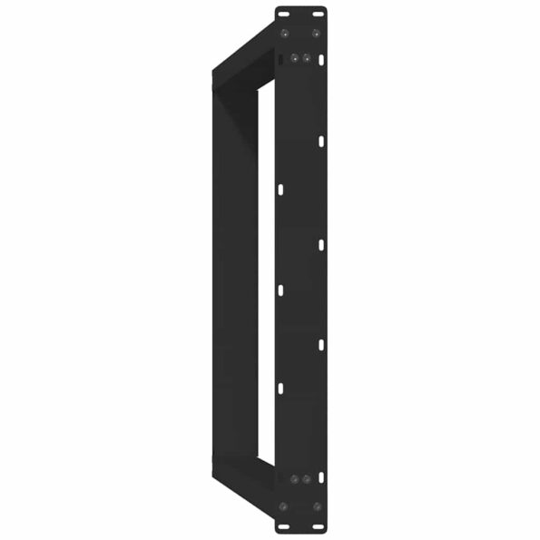 VidaXL Nohy jedálenského stola v tvare U 2 ks čierny 80x(72-73) cm – Obrázok 6