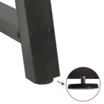 vidaXL Stolové nohy na konferenčný stolík v tvare A 2 ks antracitový – Obrázok 8