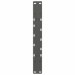 vidaXL Nohy konferenčného stolíka v tvare A, 2 ks, antracitové, 60 x (42-43) cm, oceľ – Obrázok 7