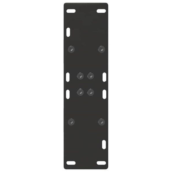 vidaXL Stolové nohy na konferenčný stolík v tvare A 2 ks čierny oceľ – Obrázok 7