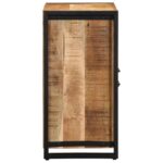 vidaXL Komoda 55x35x70 cm, surový mangový masív – Obrázok 6