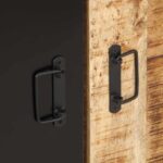 vidaXL Komoda 55x35x70 cm, surový mangový masív – Obrázok 9