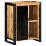 vidaXL Komoda 55x35x70 cm, surový mangový masív – Obrázok 4