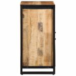 vidaXL Komoda 55x35x70 cm, surový mangový masív – Obrázok 6