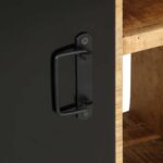 vidaXL Komoda 55x35x70 cm, surový mangový masív – Obrázok 9