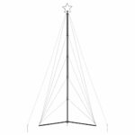 vidaXL Svetlo na vianočný stromček 615 LED farebné 404,5 cm – Obrázok 5