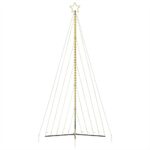 vidaXL Svetlo na vianočný stromček 570 LED teplá biele 399 cm – Obrázok 6