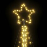 vidaXL Svetlo na vianočný stromček 570 LED teplá biele 399 cm – Obrázok 10