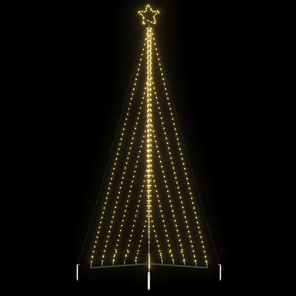 VXL8721158394446_m_en_hd_1.jpg vidaXL Svetlo na vianočný stromček 570 LED teplá biele 399 cm – Obrázok 1