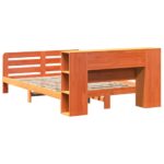 vidaXL Posteľ bez matraca voskovo hnedá 140x190 cm masívna borovica – Obrázok 8